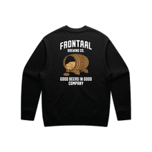 Load image into Gallery viewer, Frontaal Brewing Company Simcoe Sweater Zwart achterkant