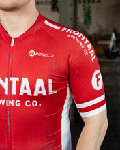 Load image into Gallery viewer, Frontaal Wielrenshirt Rood