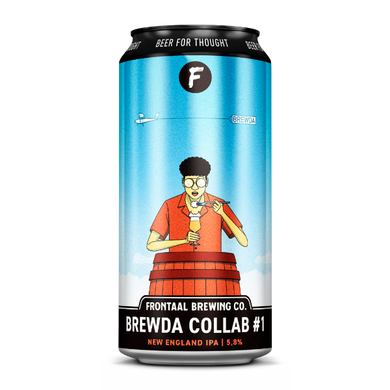 Brewda Collab #1 - New England IPA - Frontaal Brewing Co.