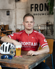 Load image into Gallery viewer, Frontaal Wielrenshirt Rood
