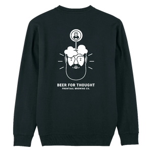 Sweater Zwart Beer for Thought Frontaal Brewing Company