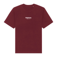 Load image into Gallery viewer, T-shirt Bordeaux Rood Frontaal Brewing Company
