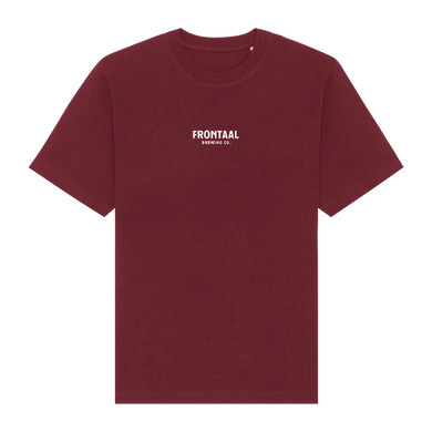 T-shirt Bordeaux Rood Frontaal Brewing Company