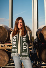 Load image into Gallery viewer, Sjaal Frontaal brewing company Groen/Wit
