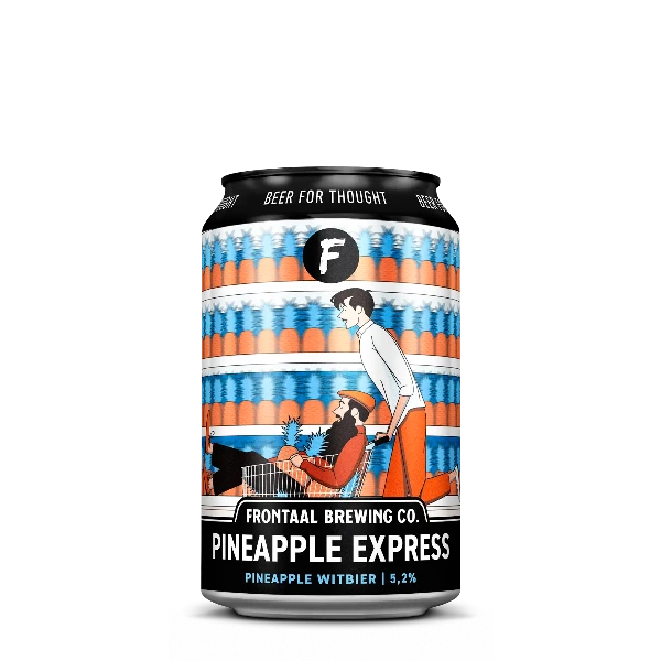 Pineapple Express witbier met ananas Frontaal Brewing Company