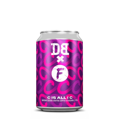 C is all I C imperial cassis sour met koffie en cascara Frontaal Brewing Company Dutch Bargain