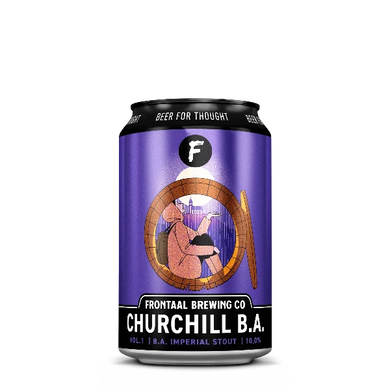 Churchill Barrel Aged Frontaal Brewing Company BA imperial stout