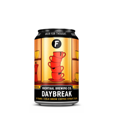 Daybreak | 10 Years | Cold Brew Coffee Stout | Frontaal Brewing Company