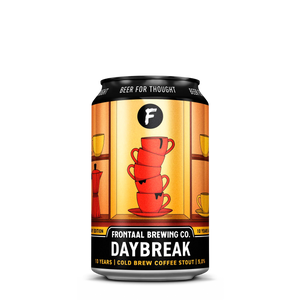 Daybreak | 10 Years | Cold Brew Coffee Stout | Frontaal Brewing Company