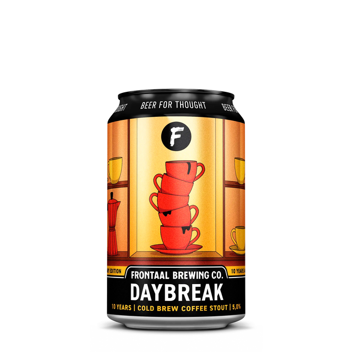 Daybreak | 10 Years | Cold Brew Coffee Stout | Frontaal Brewing Company