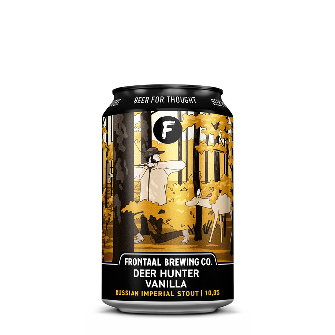 Deer Hunter Vanilla Frontaal brewing company Russian Imperial stout