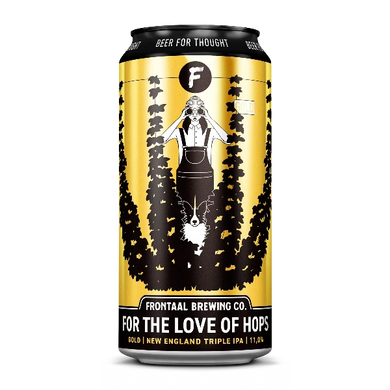For the Love of Hops Gold Frontaal Brewing Company New England Triple IPA