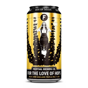 For the Love of Hops Gold Frontaal Brewing Company New England Triple IPA