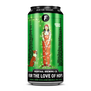 For the love of hops green | NE DIPA | Frontaal Brewing Company