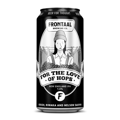 FOR THE LOVE OF HOPS Krush, Riwaka, Nelson Sauvin Frontaal Brewing company