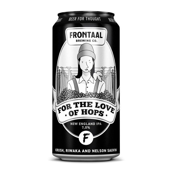 FOR THE LOVE OF HOPS Krush, Riwaka, Nelson Sauvin Frontaal Brewing company