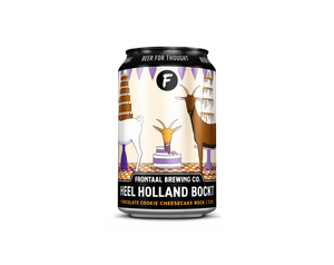 Heel Holland Bockt Frontaal Brewing Company Chocolate Cookie Cheesecake Bock