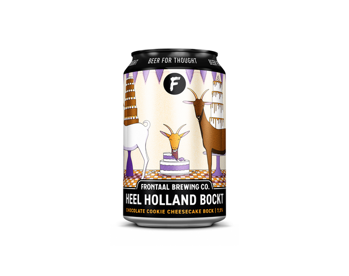 Heel Holland Bockt Frontaal Brewing Company Chocolate Cookie Cheesecake Bock