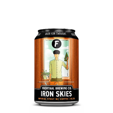 Iron Skies | Imperial Stout met koffie| Frontaal Brewing Company