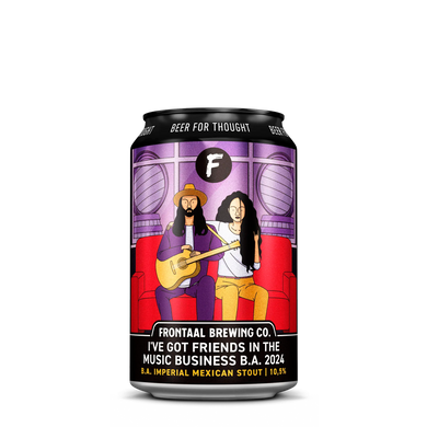 ive got friends in the music business barrel aged BA Frontaal Brewing Company Imperial Mexican stout