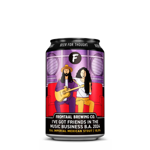 ive got friends in the music business barrel aged BA Frontaal Brewing Company Imperial Mexican stout