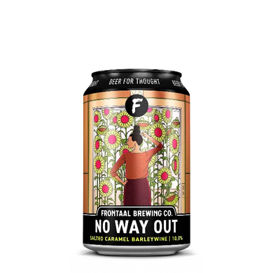 No Way Out- Salted Caramel Barleywine - Frontaal Brewing Company.