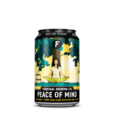 Peace of Mind 10 years
New England Session IPA Frontaal Brewing Company Speciaalbier Breda