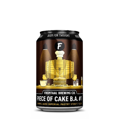 Piece of Cake 1 | Barrel Aged pastry stout | Frontaal Brewing Company