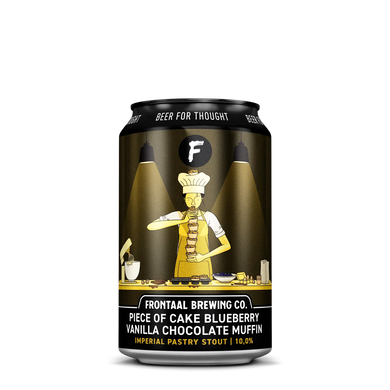 Imperial Pastry Stout - Blueberry Vanilla Chocolate Muffin - Piece of Cake -Frontaal Brewing Company