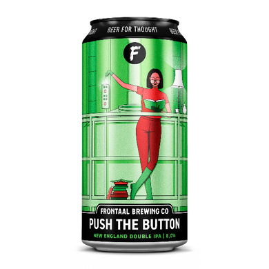 Push the Button New England Double IPA 8.0% Frontaal Brewing Company