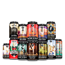 Load image into Gallery viewer, Dark &amp; hazy box bierpakket Frontaal Brewing Company
