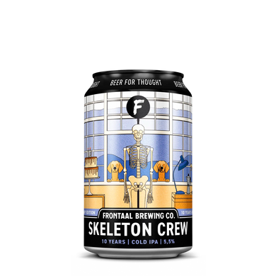 Skeleton Crew Frontaal Brewing Company Cold IPA 10 years edition