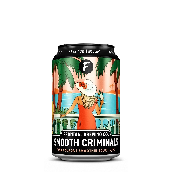 Smooth Criminals Piña Colada Smoothie Sour Cocktail Speciaalbier Frontaal Brewing Company