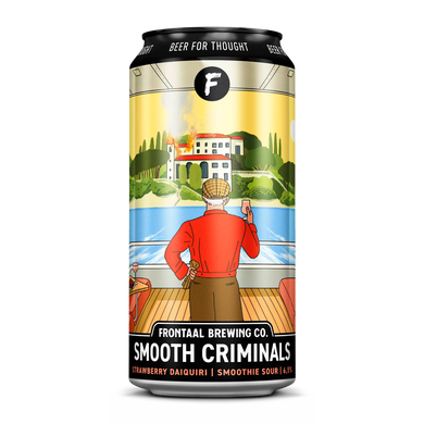 Smooth Criminals Strawberry Daiquiri Smoothie sour Cocktail Speciaalbier Frontaal Brewing Company