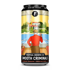 Smooth Criminals Strawberry Daiquiri Smoothie sour Cocktail Speciaalbier Frontaal Brewing Company