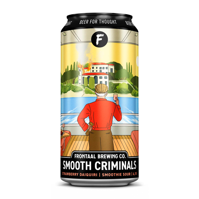 Smooth Criminals Strawberry Daiquiri Smoothie sour Cocktail Speciaalbier Frontaal Brewing Company