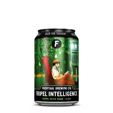 Tripel Intelligence Frontaal Brewing Company Tripel met Peer